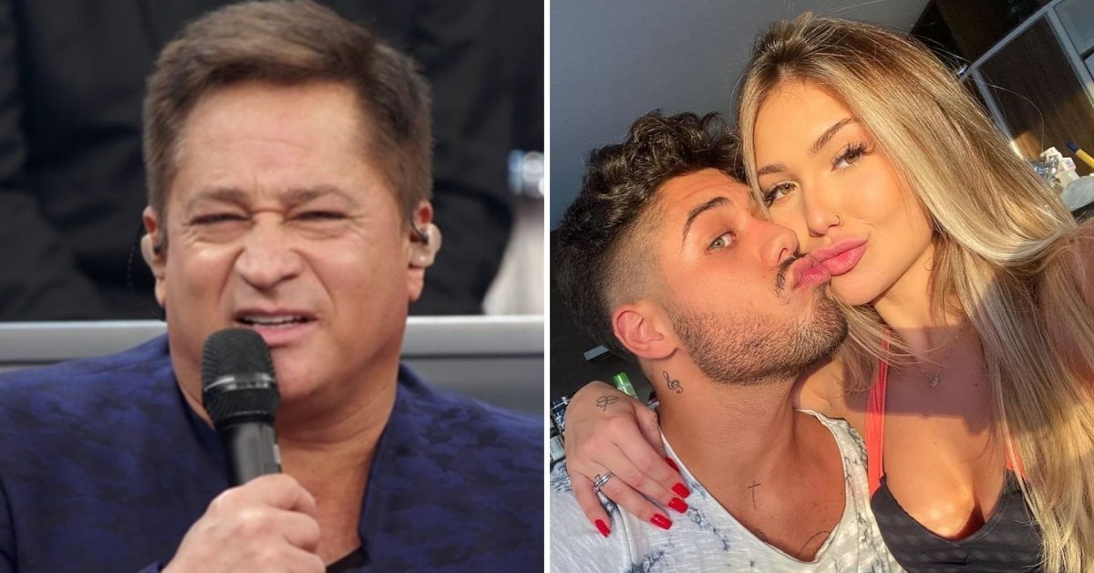 Esta foi a reacao de Leonardo ao ser questionado sobre