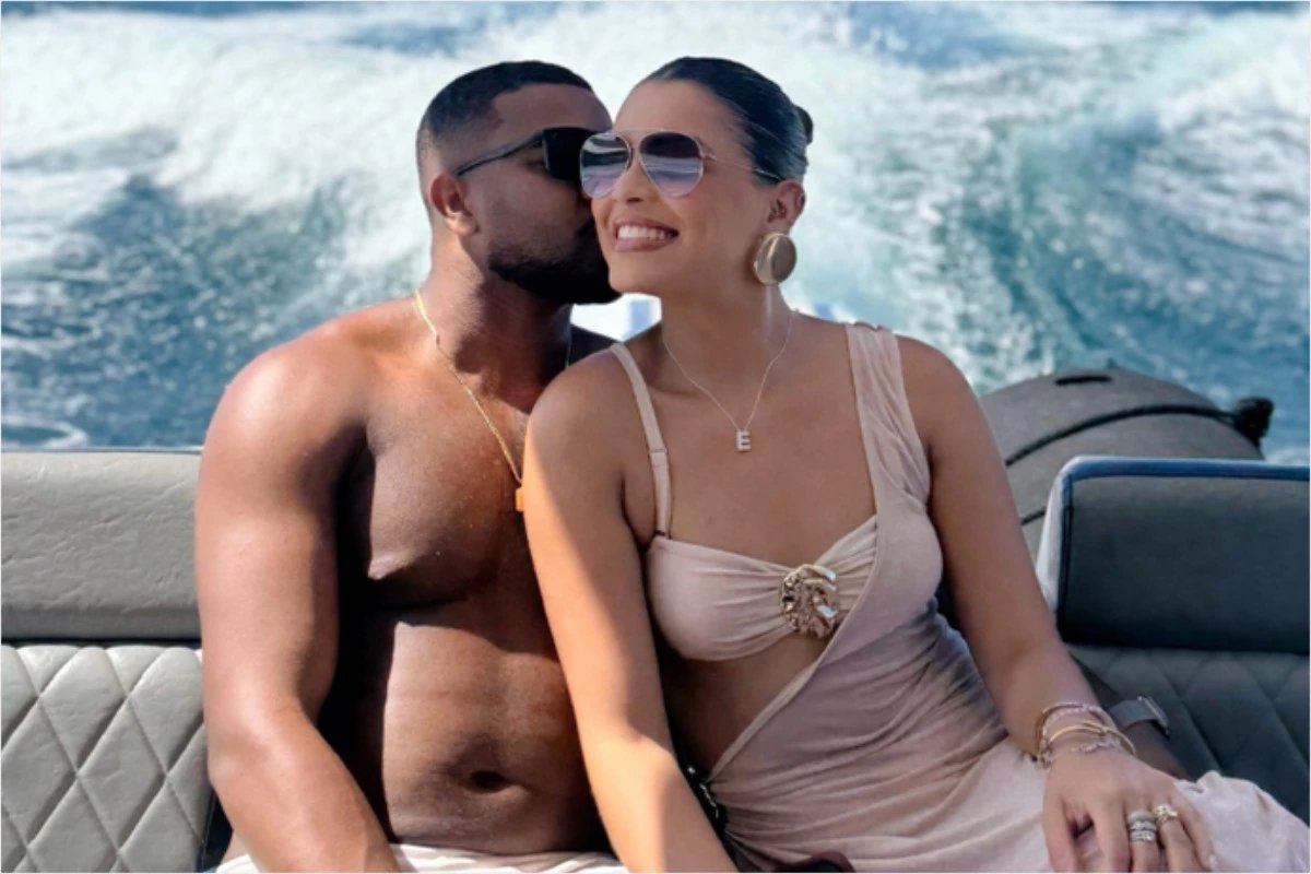 Ex BBB Davi Brito assume namoro com Emily Araujo e chama