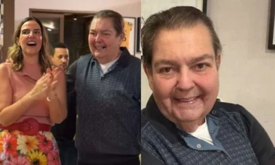 Faustao reaparece sem cadeira de rodas em aniversario da.webp