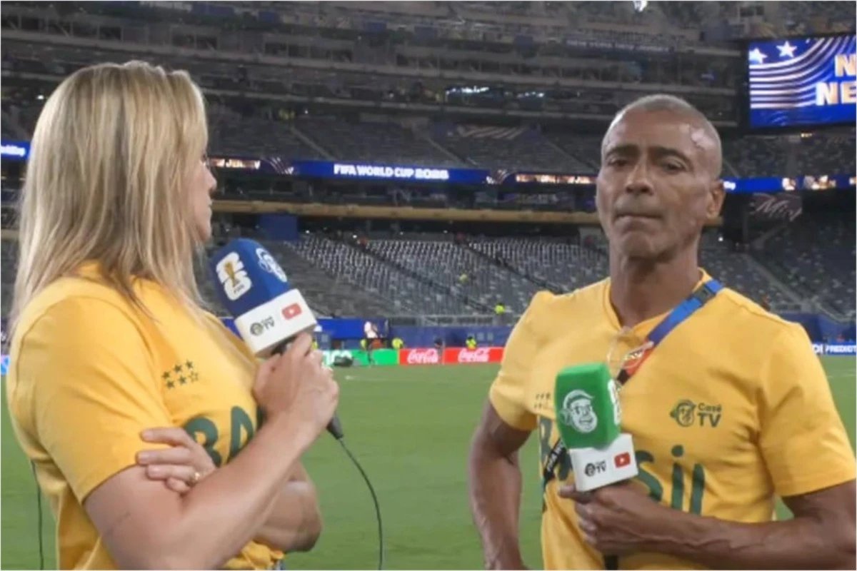 Fernanda Gentil e Romario brigaram Apresentadora expoe verdadeira relacao apos
