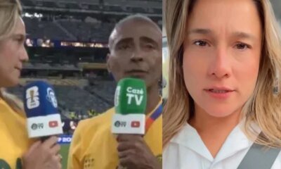 Fernanda Gentil nao se cala apos polemica com Romario na