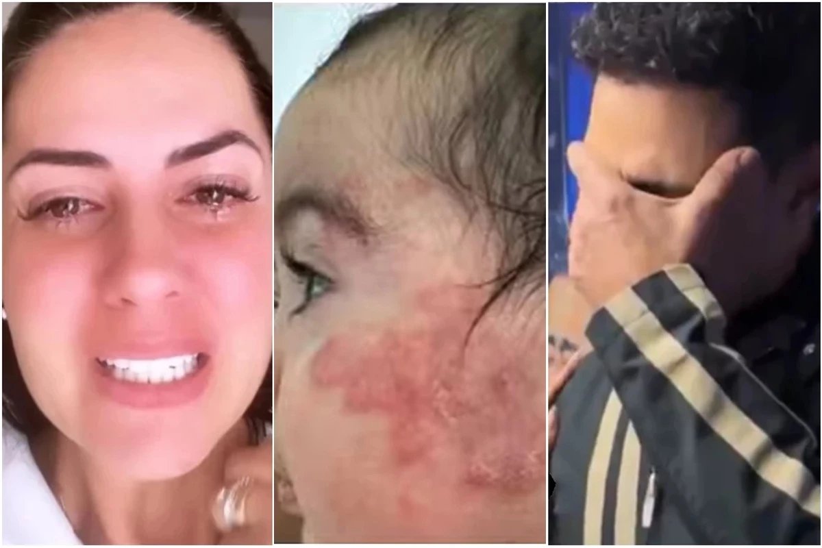 Filha de Zeze e Graciele seguira em acompanhamento medico apos