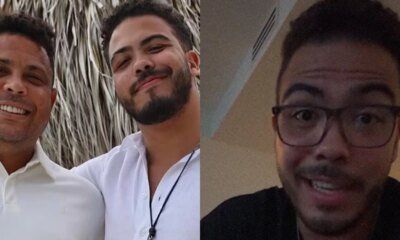 Filho de Ronaldo Fenomeno detona haters apos ser chamado de