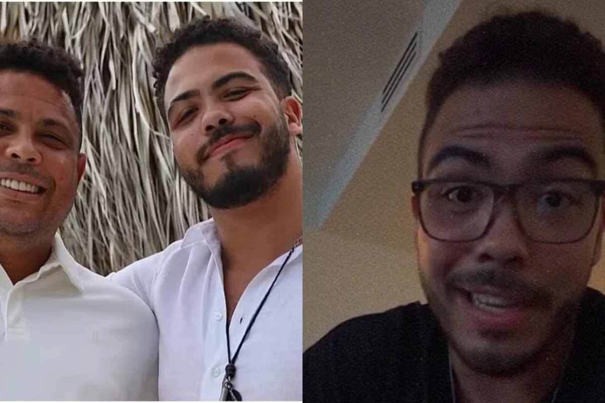 Filho de Ronaldo Fenomeno detona haters apos ser chamado de