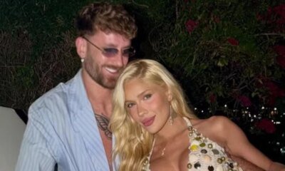Flagrados juntos Karoline Lima e Leo Pereira surgem lado a