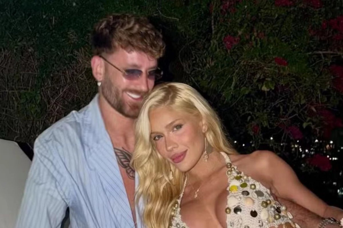 Flagrados juntos Karoline Lima e Leo Pereira surgem lado a