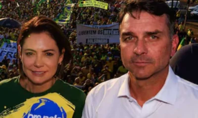 Flavio Bolsonaro reage apos Michelle o acusar de humilhacao.webp