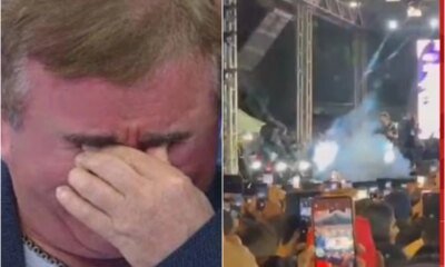 Foi isso que aconteceu no show de Amado Batista apos