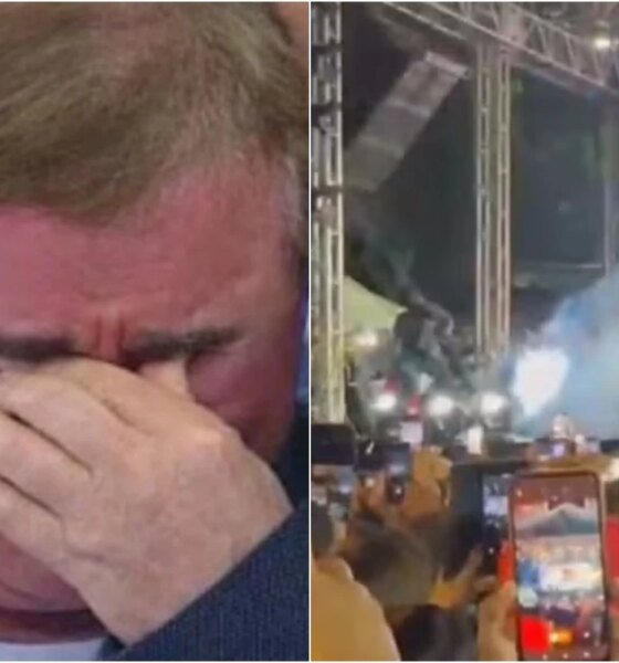 Foi isso que aconteceu no show de Amado Batista apos