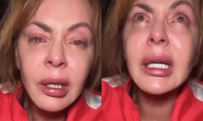 Gaby Spanic chora ao falar sobre terremoto na Venezuela.webp