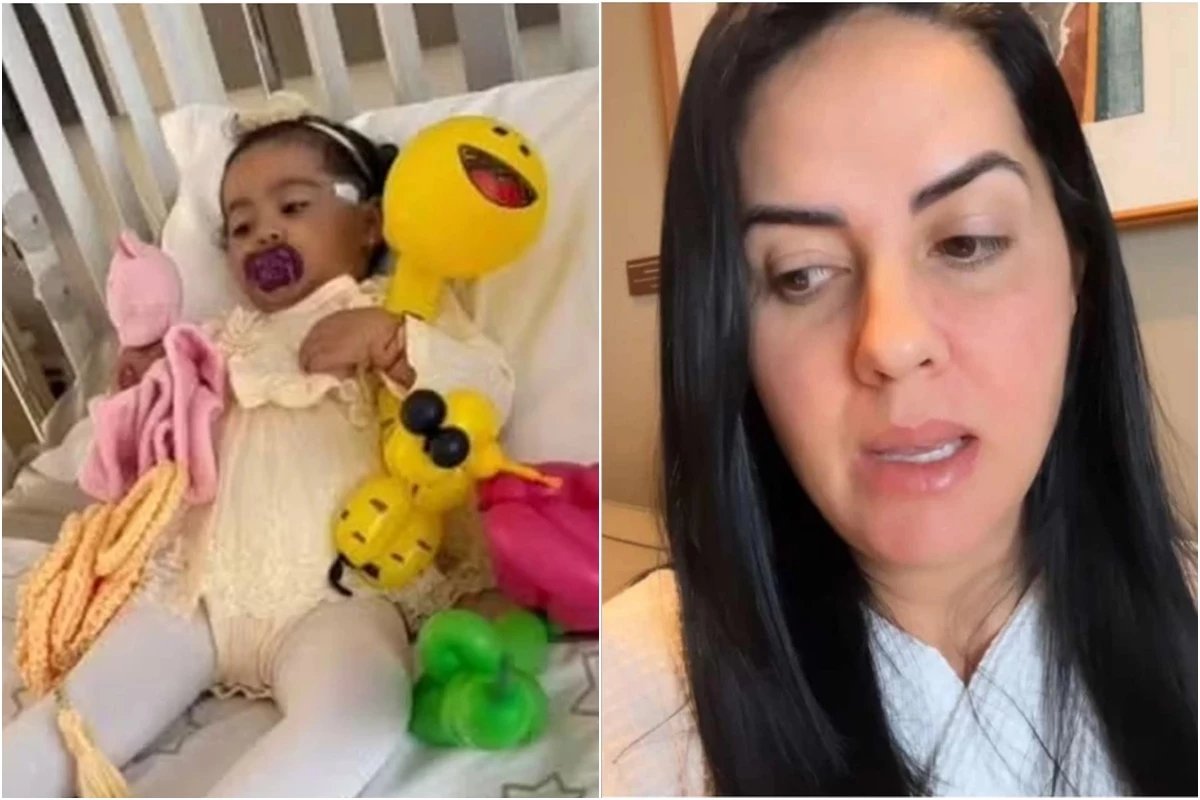 Graciele Lacerda se manifesta apos Clara passar por biopsia ‘o