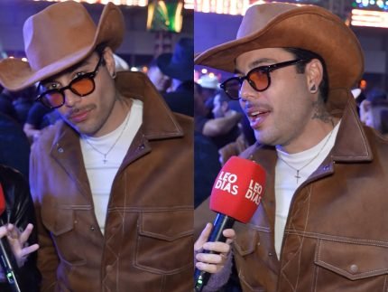 Gui Araujo se diverte no camarote premium do Farraial na