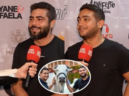 Henrique e Juliano revelam bastidores de leilao milionario de gado