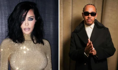 Kim Kardashian assume Lewis Hamilton com registro nas redes.webp