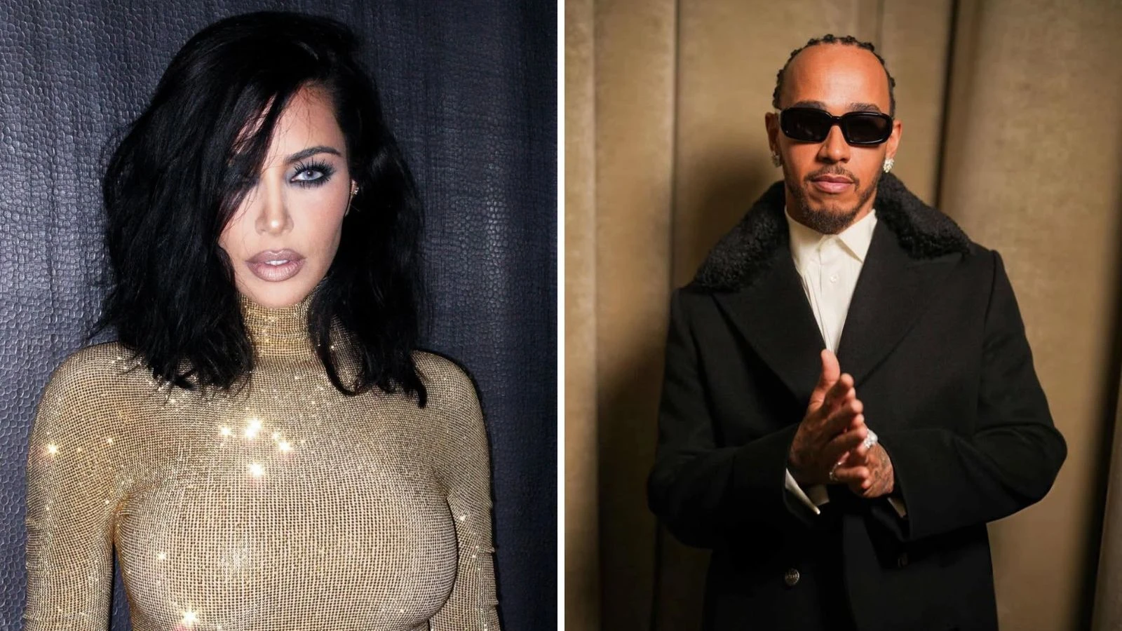 Kim Kardashian assume Lewis Hamilton com registro nas redes.webp