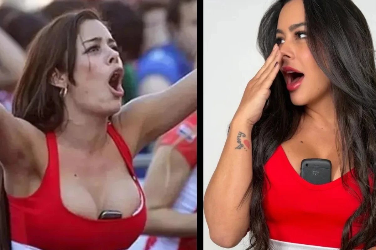 Lembra da Larissa Riquelme Musa da Copa de 2010 retorna