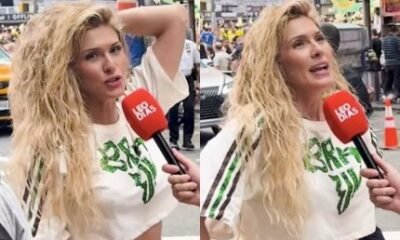 Livia Andrade celebra cobertura da Copa e agradece oportunidade Sempre