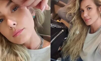Livia Andrade passa por novo susto em aviao apos pane