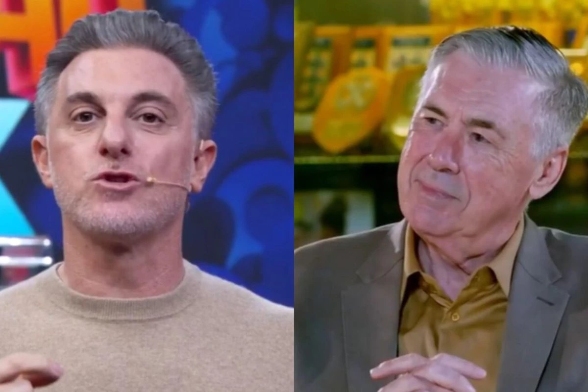 Luciano Huck avalia postura de Ancelotti apos empate da Selecao