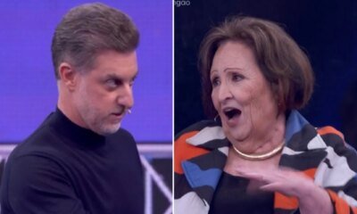 Luciano Huck ficou sem acreditar no que Dona Dea falou