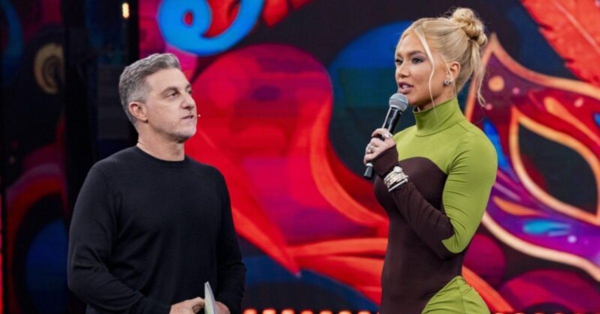 Luciano Huck se despede e fala sobre performance de Virginia