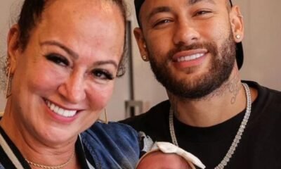 Mae de Neymar gera comocao com homenagem ao filho antes