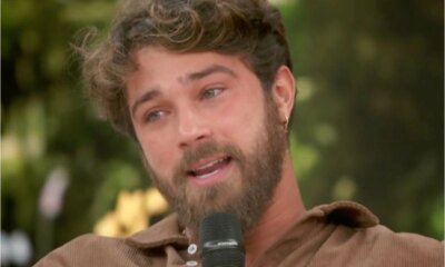 Marido de Larissa Manoela chora ao vivo na Globo ao