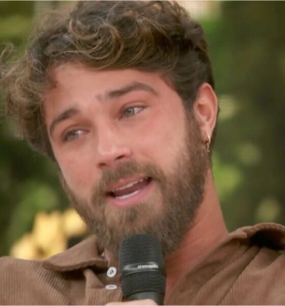 Marido de Larissa Manoela chora ao vivo na Globo ao