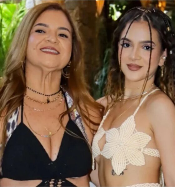 Mel Maia e sua irma recebem diamante feito com cinzas