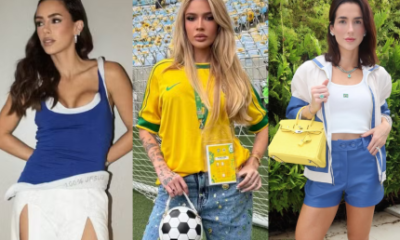 Mulheres de jogadores brasileiros estao entre as que mais lucram