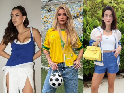Mulheres de jogadores brasileiros estao entre as que mais lucram