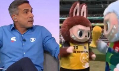 Narrador da Globo confunde personagem com mascote da Copa e