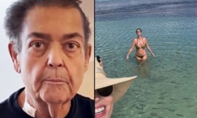 No hospital medicos se despedem de Faustao enquanto esposa curtia