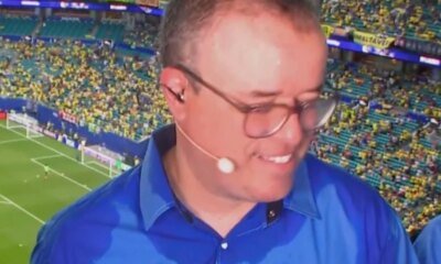 O que houve Narrador da Globo passa mal durante transmissao