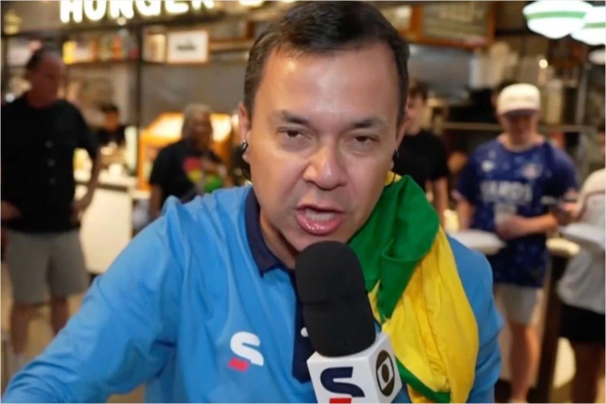Palavrao ao vivo na Globo jornalista teve que ser agil
