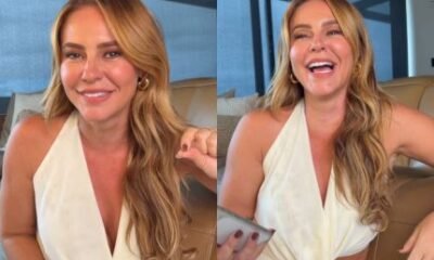 Paolla Oliveira se diverte com interacao de fas e reage