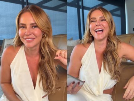 Paolla Oliveira se diverte com interacao de fas e reage