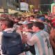 Pre jogo da Copa do Mundo e marcado por briga entre