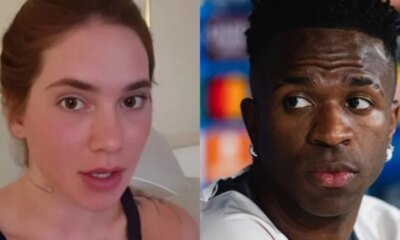 Questionada sobre suposta dedicacao de gol de Vini Jr Virginia