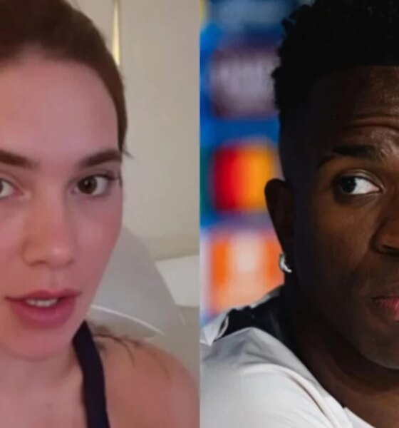 Questionada sobre suposta dedicacao de gol de Vini Jr Virginia