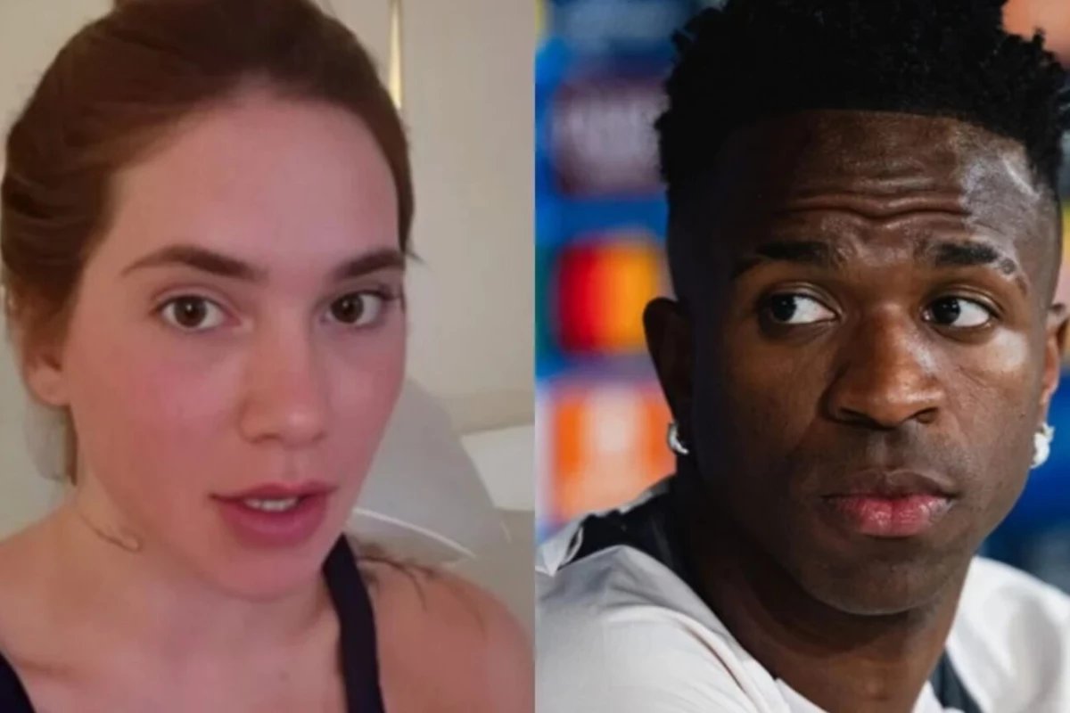 Questionada sobre suposta dedicacao de gol de Vini Jr Virginia