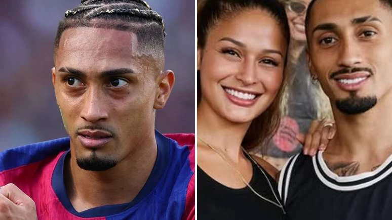Raphinha sai em defesa da esposa apos boatos de dividas.webp