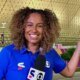 Reporter da Globo na Copa do Mundo Karine Alves namora