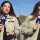 Reporter da Record que quase foi atropelada durante reportagem ao