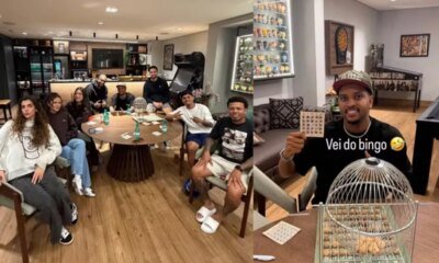 Rodrygo reune famosos em noite secreta e presenca de Maisa