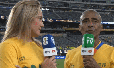 Romario esclarece comentario a Fernanda Gentil apos repercussao nas redes