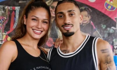 Rompimento de silencio Raphinha e esposa se pronunciam apos lesao