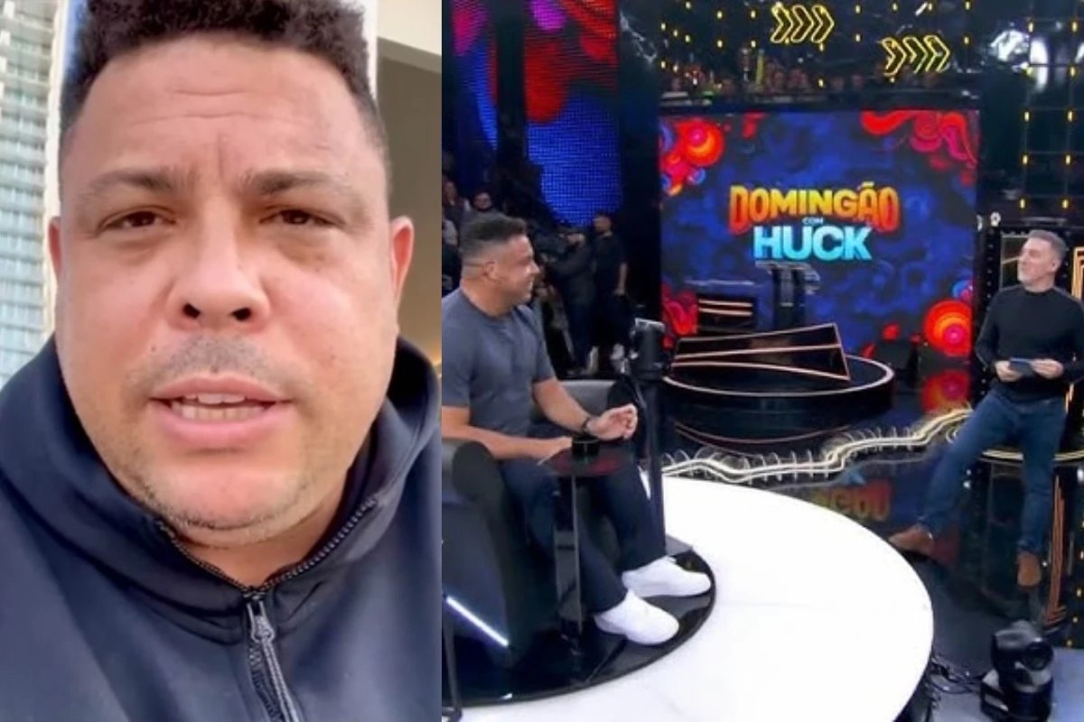 Ronaldo nao se cala apos ocorrido no palco do Domingao