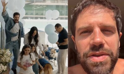 Sabrina Sato posta video de cha revelacao e comentario de Duda