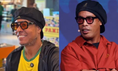 Sosia de Ronaldinho na Paraiba trabalha como porteiro e.webp